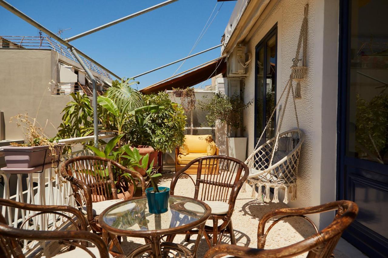 Apartamento Mosaics Aprtm In The Historical Centre With Acropolis View Atenas Exterior foto